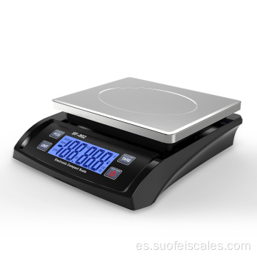 SF-802 Black Digital Postal Envío Postal Scale LCD LCD